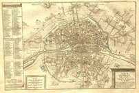 PARIS LE PLAN DE LA VILLE ,CITE,ET UNIVE...