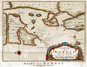 CARTE DE BOMBAY ET DES ENVIRONS  SOLD