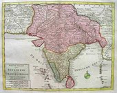 INDIA NIEUWE KAART VANT KEYZER RYK VAN D...