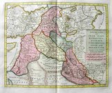 NIEUWE KAART VAN IRAK, ARABI, KURDISTAN,...