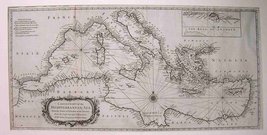 A CORRECT CHART OF THE MEDITERRANEAN SEA