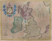 BRITISH ISLES ANGLIA SCOTIA ET HIBERNIA