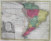 SOUTH AMERICA AMERICA MERIDIONALIS