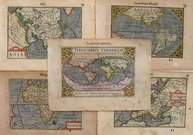 WORLD & CONTINENTS TYPUS ORBIS TERRA...