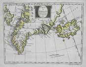GREENLAND ICELAND CARTE DU GROENLAND