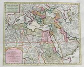 TURKISH EMPIRE NIEUWE KAART VAN HET TURK...