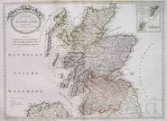 SCOTLAND KARTE VON SCOTLAND