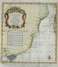 AFRICA SOUTH & EAST CARTE DE LA COST...