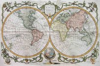 WORLD A NEW AND ACCURATE MAP OF THE WORL...
