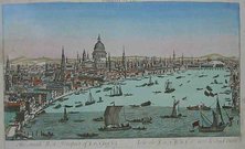 LONDON  THE SOUTH WEST PROSPECT OF LONDO...