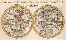 WORLD MAPEMONDE, PLANISPHERE OU CARTE GE...