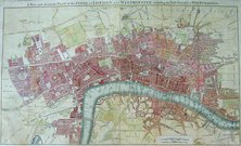 LONDON A NEW AND ACCURATE PLAN OF THE CI...