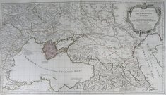 BLACK SEA GEORGIA   CARTE DES ENVIRONS D...