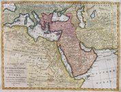 TURKISH EMPIRE  A CORRECT MAP OF THE OTT...