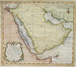 ARABIA    CARTE DE LA COSTE DARABIE,  ME...