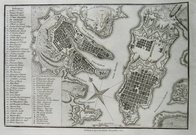 MALTA VALETTA   A PLAN OF THE CITY OF MA...