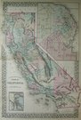 CALIFORNIA  COUNTY MAP OF THE STATE OF C...