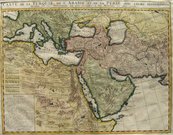 TURKISH EMPIRE OTTOMAN   CARTE DE LA TUR...