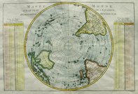 SOUTH POLE  MAPPE-MONDE SUR LE PLAN DE L...