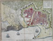 BARCELONA   PLAN OF THE CITY OF BARCELON...