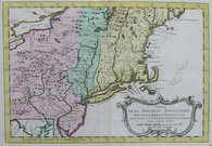 NEW ENGLAND  NEW YORK   CARTE DE LA NOUV...