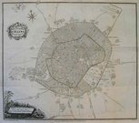 MILAN   CARTA TOPOGRAFICA DELLA CITTA DI...