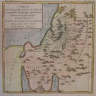 HOLY LAND   CARTE REPRESENTANT LA SITUAT...