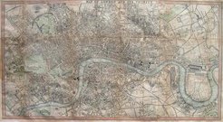 LONDON   MAP OF LONDON AND ITS VICINITY