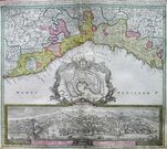 GENOA  GENUA  CARTA GEOGRAPHICA ...GENOV...