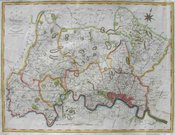 MIDDLESEX    A MAP OF MIDDLESEX FROM THE...