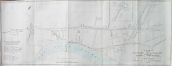 LONDON    PLAN SHEWING THE PROPOSED IMPR...