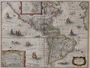AMERICAS AMERICA NOVITER DELINEATA
