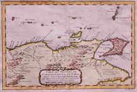 TRINIDAD  VENEZUELA   CARTE DES PROVINCE...