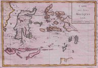 EAST INDIES    CARTE DES ISLES MOLUQUES