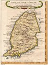 GRENADA   CARTE DE LISLE DE GRENADE 