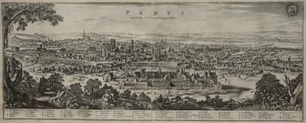 PARIS PANORAMA   PARYS WIE  SOLCHE 1620 ANZUSEHEN GEWESSEN