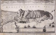 GIBRALTAR   PLAN OF THE TOWN AND FORTIFI...