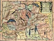 CARTE DE SUISSE ET DE SAVOYE