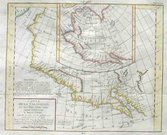 (CALIFORNIA) CARTE DE LA CALIFORNIE ET D...