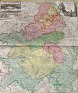 (CHAMPAGNE) TABULA GEOGRAPHICA CAMPANIA