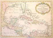 CARTE DU GOLPHE DU MEXIQUE ET DES ISLES ...
