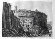 ROME  VEDUTA DELL'AVANZI DELL' ANFITEATRO CASTRENSE