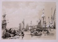 LONDON  THE PORT OF LONDON 1834