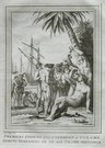 COLUMBUS ARRIVING IN NEW WORLD  PREMIERS INDIENS QUI OFFRENT A COLUMB