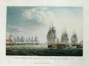 MARINE    SITUATION OF THE HOSTILE SQUADRONS MORNING 23rd JULY 1805