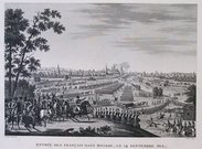 NAPOLEON RUSSIA   ENTREE DES FRANCAIS DANS MOSKOU LE 14 SEPTEMBRE 1812