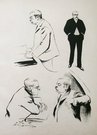 FRENCH POLITICAL CARICATURE  M. WALDECK-ROUSSEAU