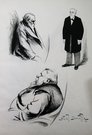 FRENCH POLITICAL CARICATURE  MM BRISSON ,CHARLES DUPUY