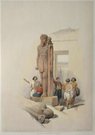 COLOSSUS IN FRONT OF TEMPLE OF WADY SABOUA