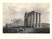 THE TEMPLE OF JUPITER OLYMPIUS ATHENS